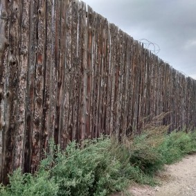 slab fence ideas design
