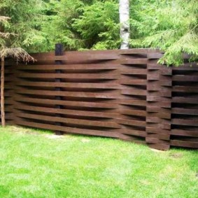 slab fence design ideas