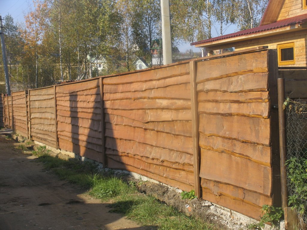 clôture de dalle dans le pays