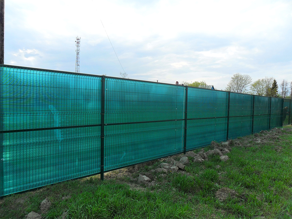 polycarbonate fence design