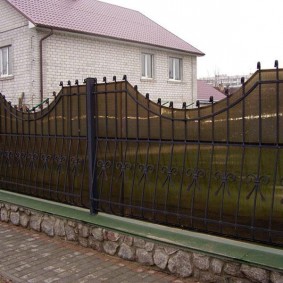 photo de clôture en polycarbonate