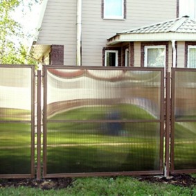 Aperçu des idées de clôtures en polycarbonate