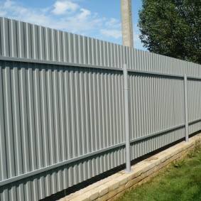 corrugated fences