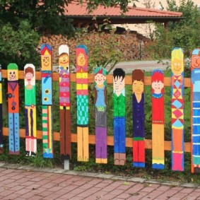 dekorativt staket för idéer för trädgårdsdesign
