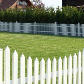možnosti designu dekorativní zahradní plot