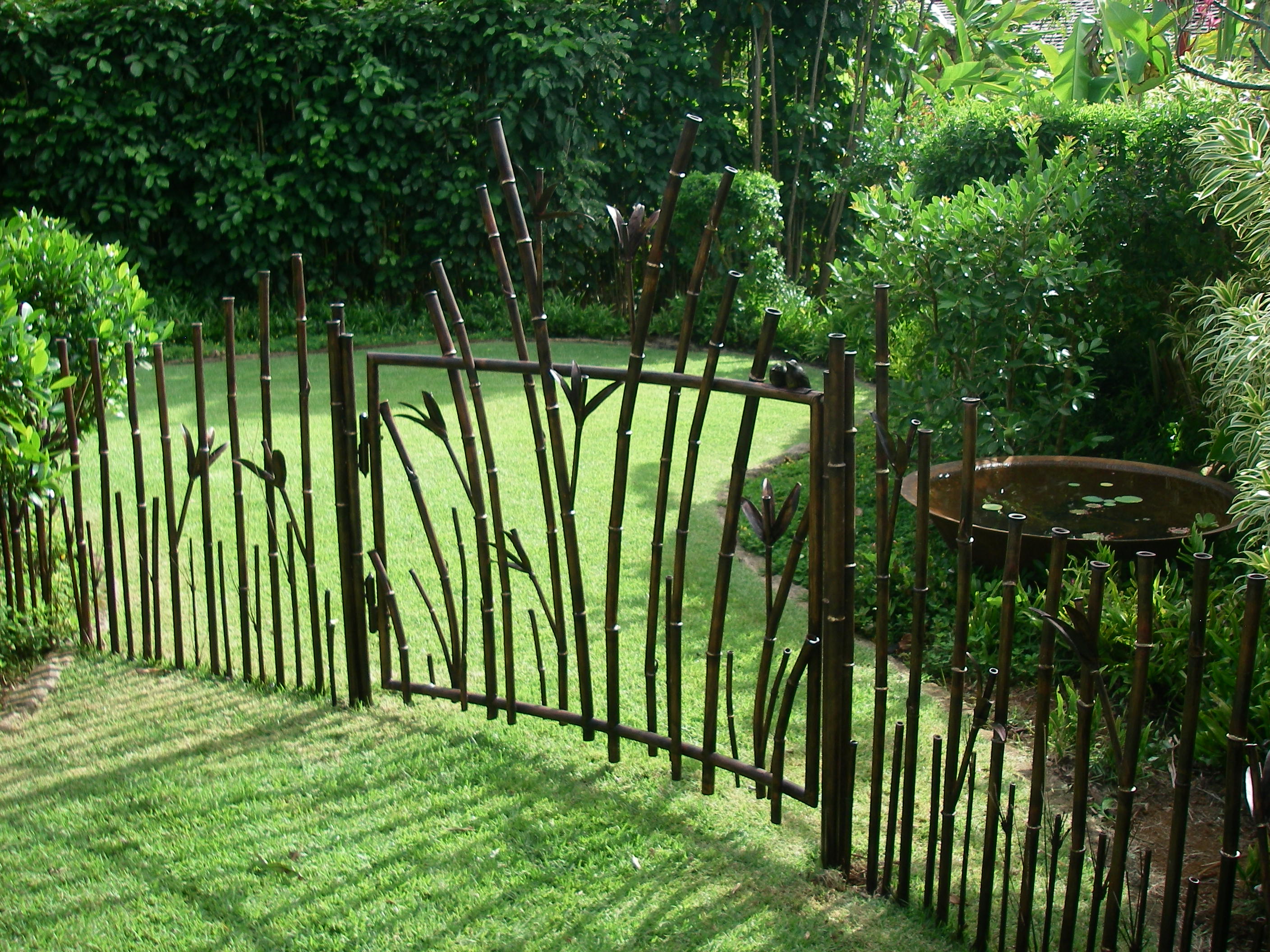 unusual fence