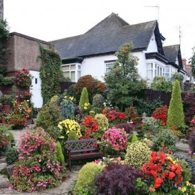 Thiết kế sân vườn kiểu Anh