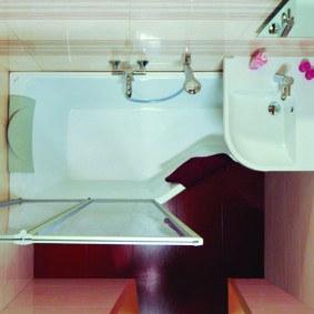 sink over the bathroom decoration ideas