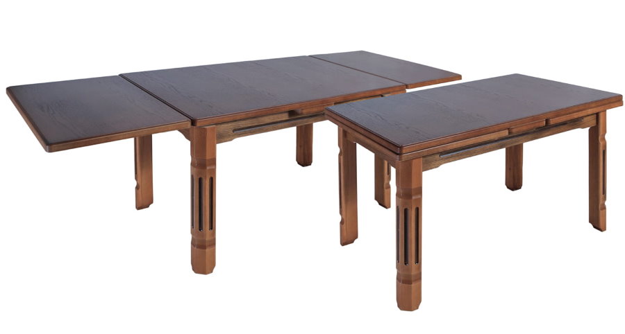 طاولة قابلة للتحويل مع سطح عمل قابل للتمديد